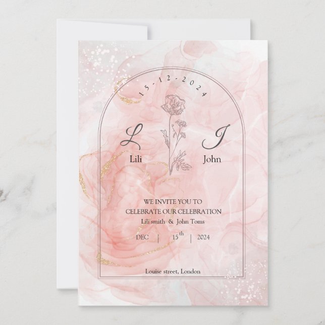  invitation card (Front)