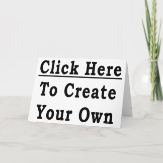 Invitation Card (Create Your Own)