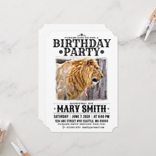 Invitation Card_Western Style (Lion)