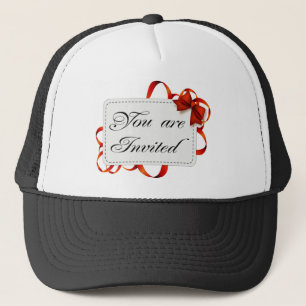 Invitation card >> You Are Invited Trucker Hat