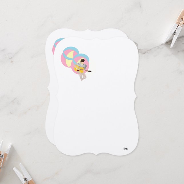 Invitation : Celebration  (Front/Back In Situ)