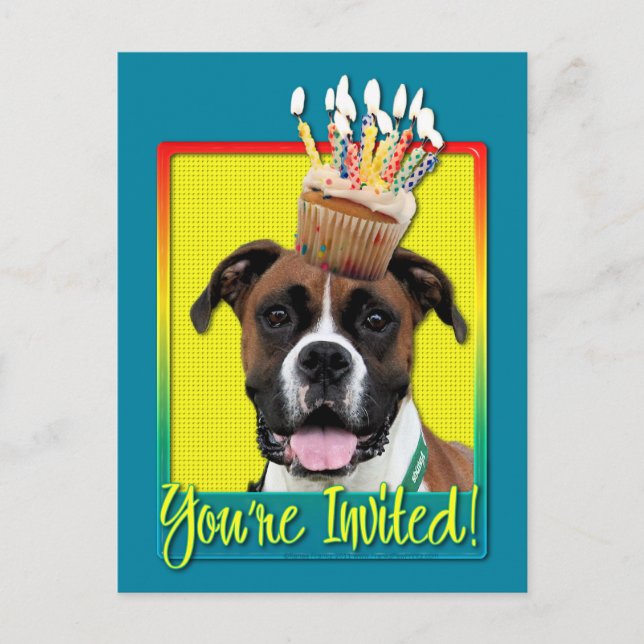 Invitation Cupcake - Boxer - Vindy (Front)