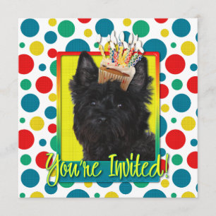 Invitation Cupcake - Cairn Terrier - Rosco