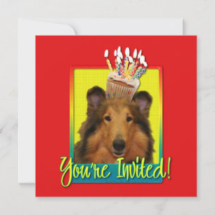 Invitation Cupcake - Collie - Natalie