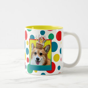 Invitation Cupcake - Corgi - Owen Two-Tone Coffee Mug