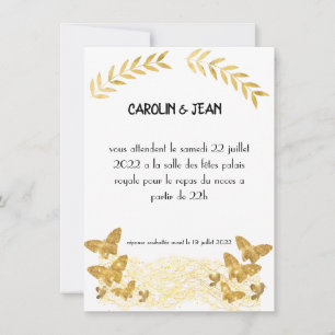 Invitation de mariage