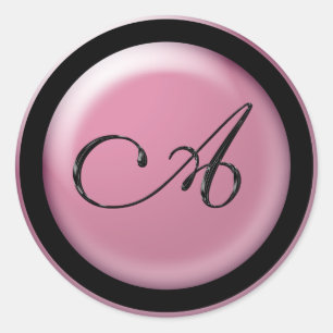 Invitation Envelope A Classic Round Sticker