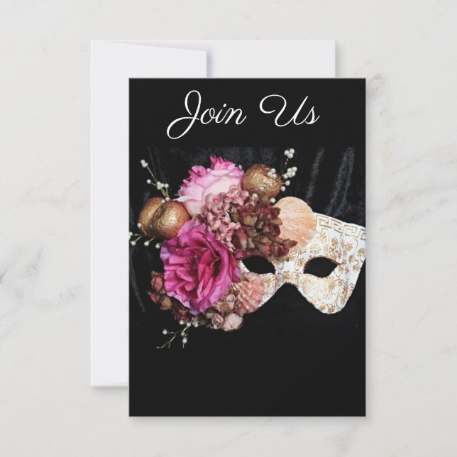 INVITATION FOR A "CARNIVAL PARTY" (Front)