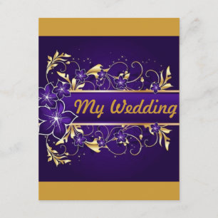 Invitation for a  henna mehndi event