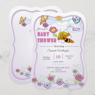 invitation for baby shower it is a boy