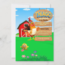 Invitation for boy 'Bartolito'