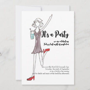 Invitation for girls night out