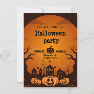 invitation for Halloween 2024