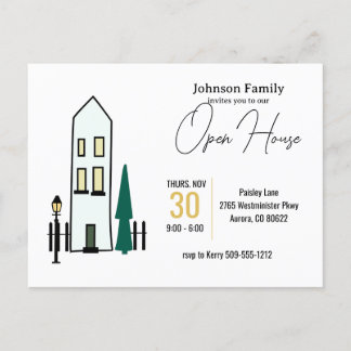 Invitation for open house or other