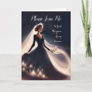 Invitation for Wedding Gown Shopping Bridal Event