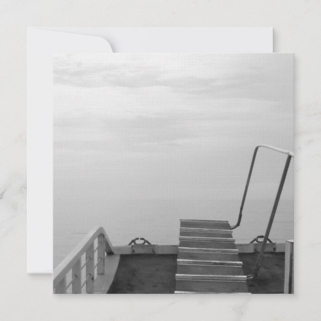 Invitation/Greeting Card - Photo Titanic version (Front)