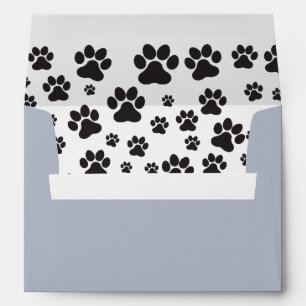 Invitation grey envelope