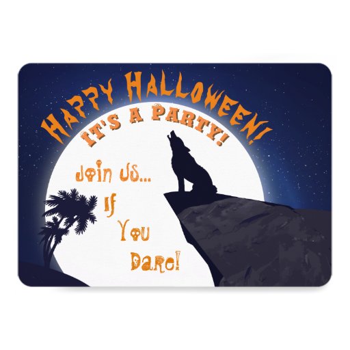 Image of Invitation - Halloween