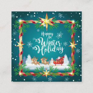 Invitation Hello Winter! Christmas & New Year