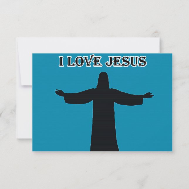 Invitation i love jesus (Front)