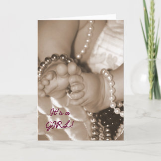 Invitation-It's a GIRL! Invitation