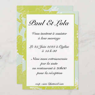 invitation mariage
