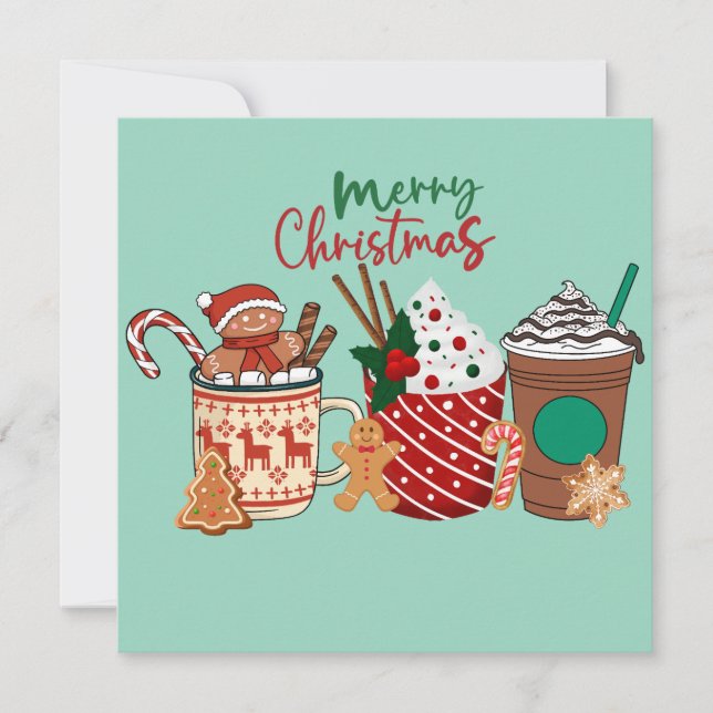 Invitation Merry Christmas  (Front)