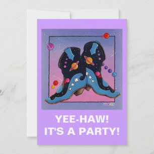 Invitation - Midnight Cowboy Boots