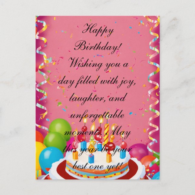 Invitation Postcard (Front)