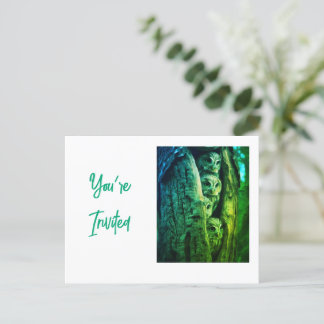 Invitation  postcard