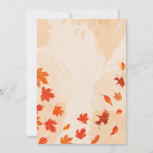 Invitation Postcard 5" x 7"