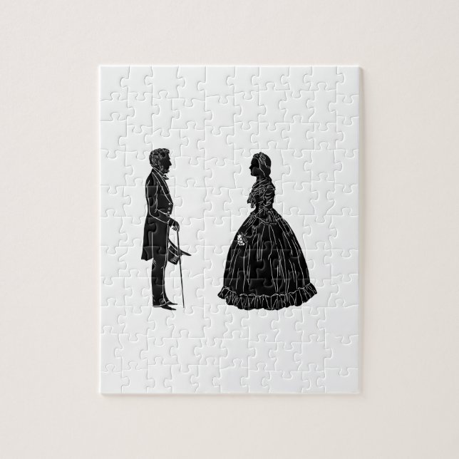 Invitation Postcard Jigsaw Puzzle (Vertical)