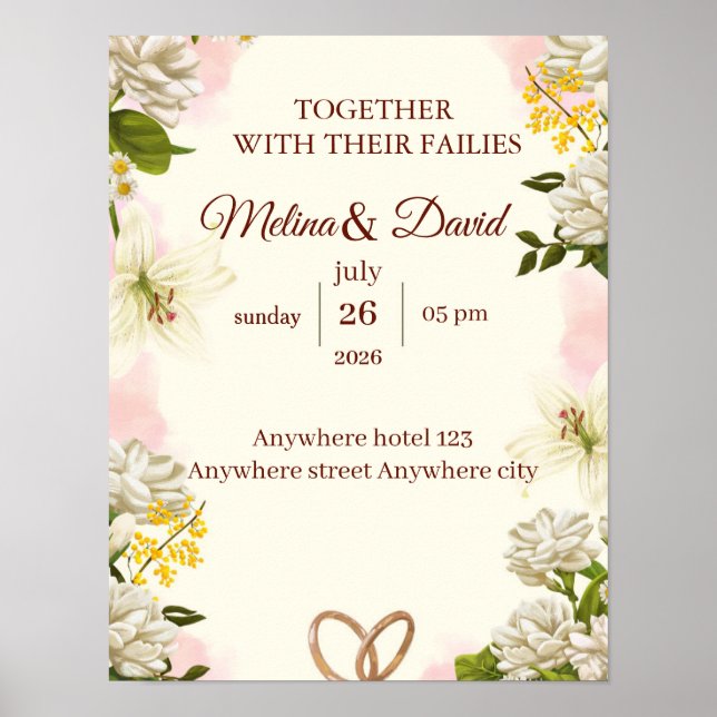 invitation poster (Front)
