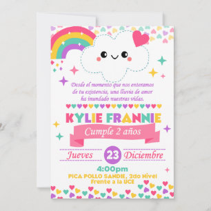 Invitation Rain of Love