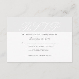 Invitation RSVP Card-RSVP