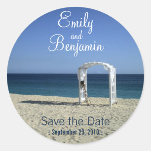 Invitation Seal - Destination Beach Wedding :: 01