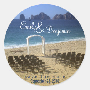 Invitation Seal - Destination Beach Wedding :: 02