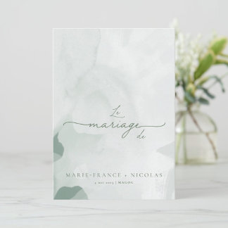 Invitation Simple, modern and minimalist | French