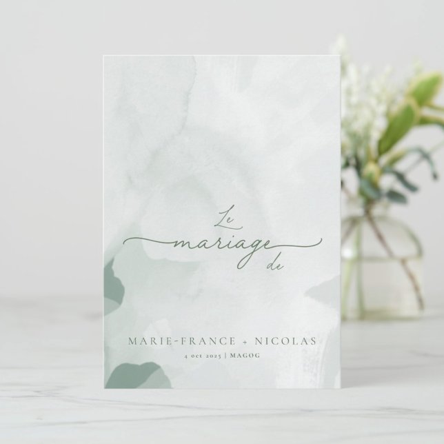 Invitation Simple, modern and minimalist | French (Creator Uploaded)