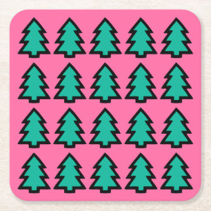 Invitation Square Paper Coaster