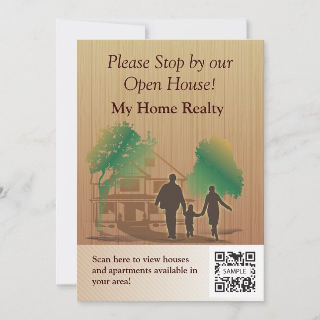 Invitation Template My Home Realty (Front)