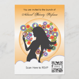 Invitation Template Perfume