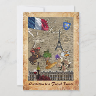 Invitation to a French Dinner