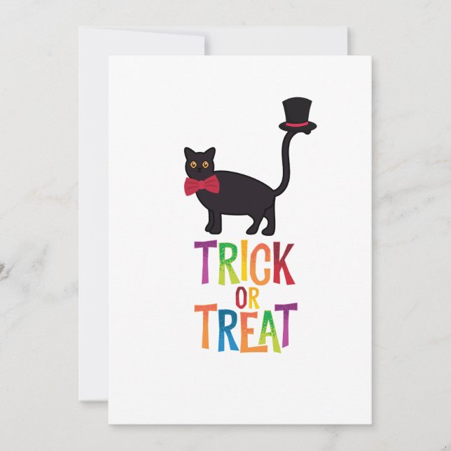 Invitation to a Halloween Party (Front)