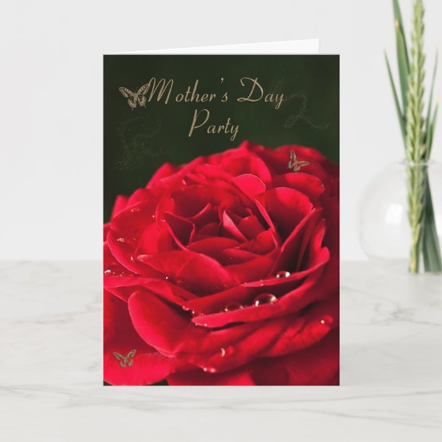 Invitation to a Mother's day Party (Front)