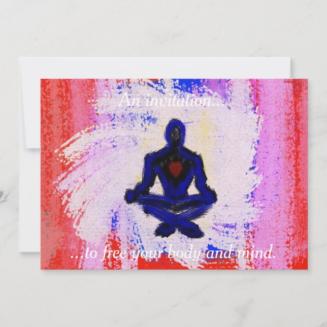 Invitation to Meditation and Healing (Front)