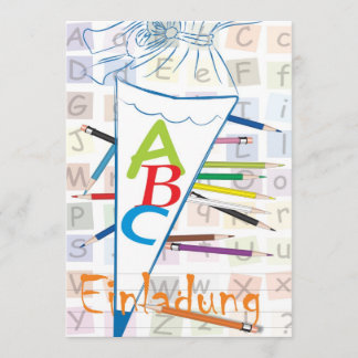 Invitation to the start of school