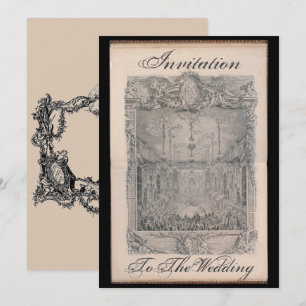 Invitation to the wedding card