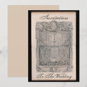 Invitation to the wedding card