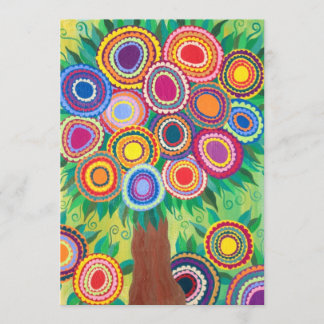 Invitation Wedding Bar Mitzvah Shower Tree of Life